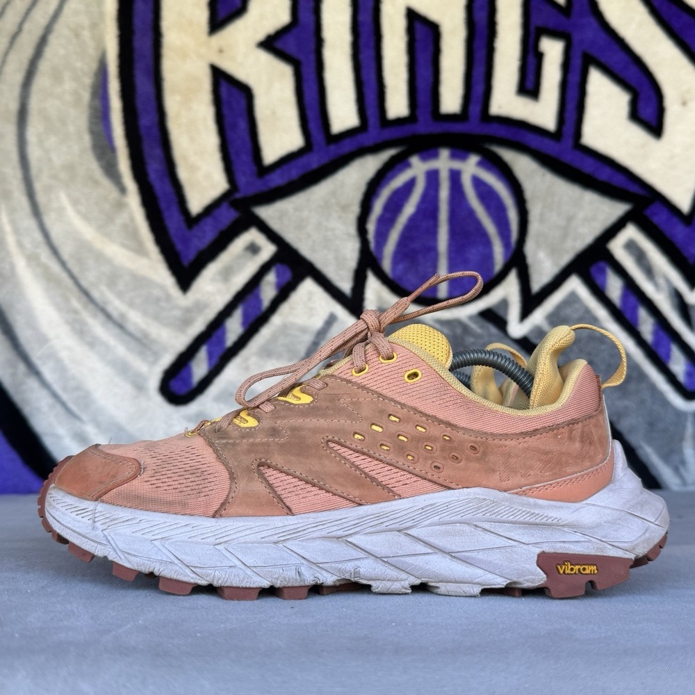 Size 9.5b‎ - Hoka One One Womens Anacapa breeze Low 1127921 SBAY Amber Yellow
